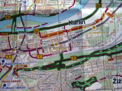 Městská cyklomapa 2012: nový kabát sluší