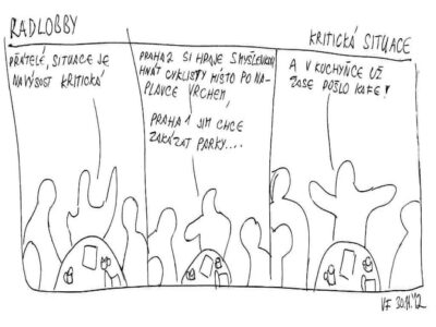 Komiks – kritická situace