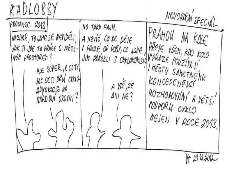 Komiks – novoroční přání