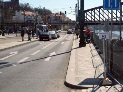 Uzavírka náplavky v praxi všedního dne