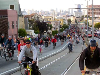 San Francisco Critical Mass: Přemítání náhodného vyslance