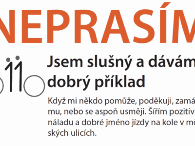 Poděkování řidičům