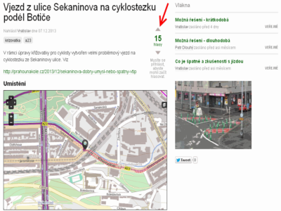 Manuál pro web Cyklisté sobě