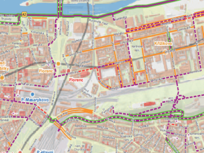 Z For Bikes s „tak trochu naší“ cyklomapou