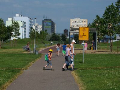 Na kole s dětmi po jihovýchodní Praze