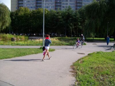 Cyklodoprava na sídlišti