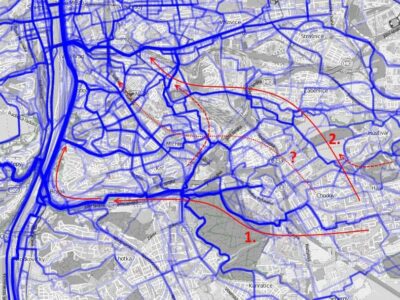 Heatmapa Do práce na kole