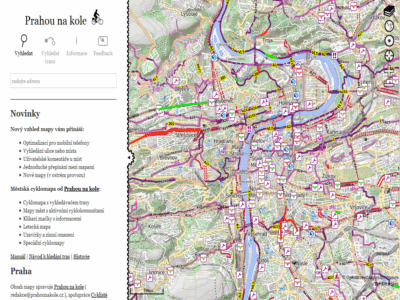 Představujeme novou podobu cyklomapy