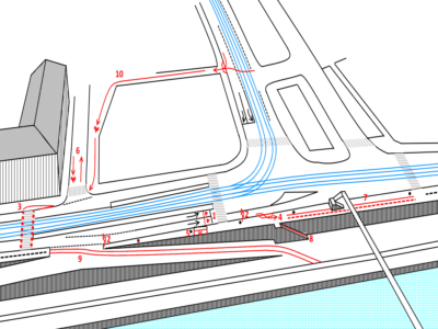 Cyklisté sobě na Výtoni