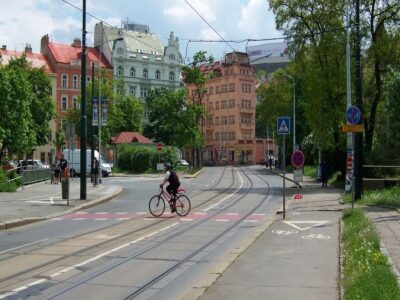 Optimální řešení cyklotras v Nuselském údolí