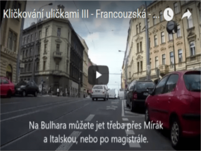 Kličkujeme uličkami II. – napříč Vinohrady