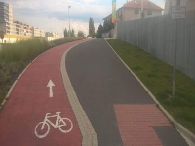 Developer a cyklisté: depozitář UPM