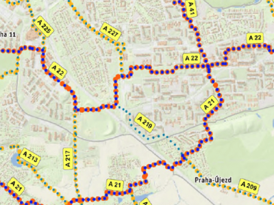Generel cyklistické dopravy Praha 2018