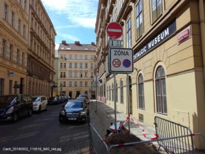 Cykloobousměrky na Praze 5 – vzorová práce