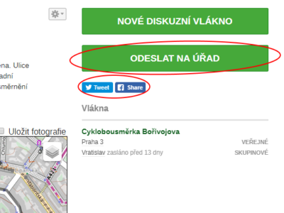 Cyklisté sobě se probouzejí z volebního spánku