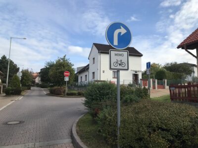 Cykloobousměrkový zázrak v Petrovicích