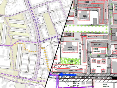 Bílá a černá, aneb územní studie v Libuši a Písnici
