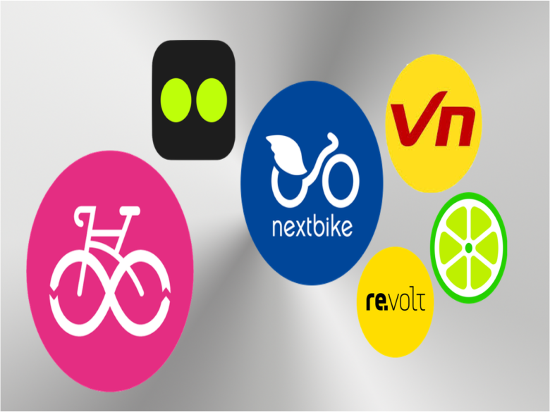 Růžová, modrá, červená, zelená i žlutá: bikesharing v Praze 2020