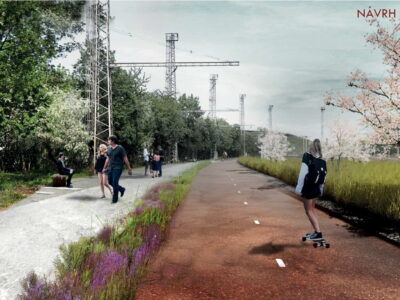 Plánovanou drážní promenádu v Praze 10 zkomplikovaly další plány Správy železnic