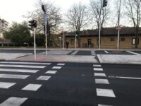 Na Lihovaru jsou nové přejezdy pro Dvorecký most připraveny již od roku 2020. Zdroj: Martin Šnobr