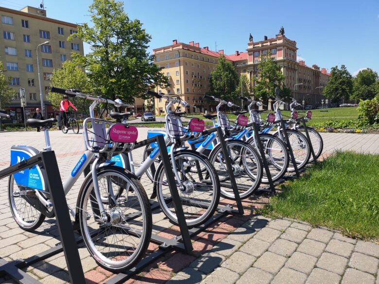 Bikesharing v Ostravě stále roste