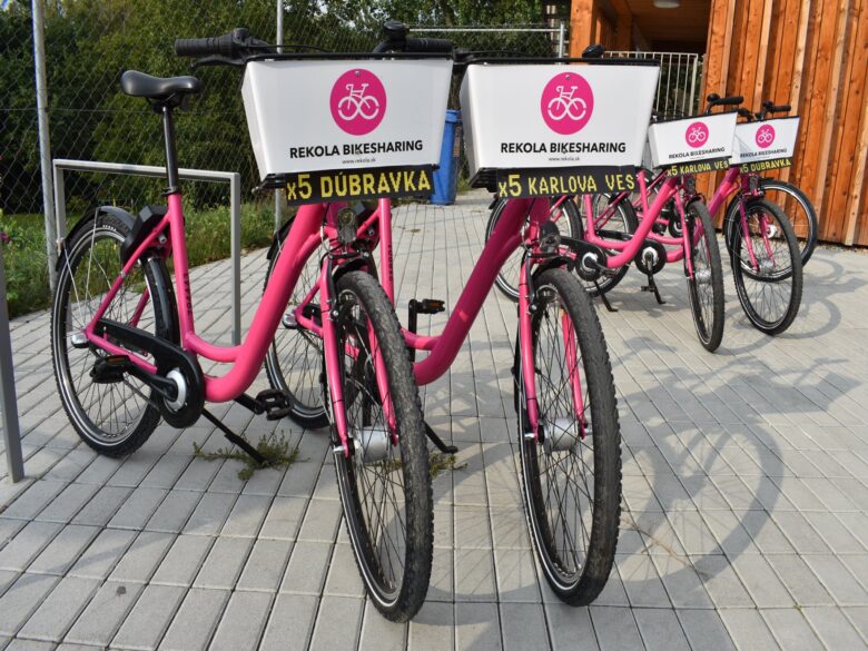 Rekola v Bratislavě spouští náhradní bicyklovou dopravu