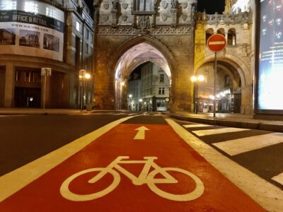 Pod Prašnou branou vzniká cykloobousměrka
