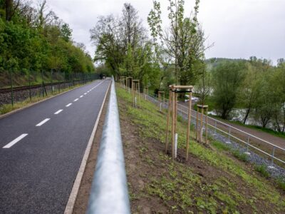 Cyklostezka A2 pod pražským okruhem prošla rozšířením a opravami