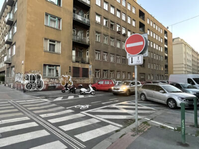 Praha 7 zavedla letos 14 cykloobousměrek. Více než ostatní městské části dohromady