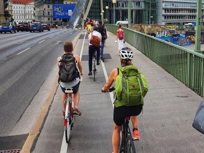 Vídní na kole: počet cyklistů díky nové infrastruktuře stále roste