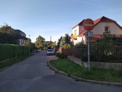 Městská část Praha-Kbely doplnila další cykloobousměrky