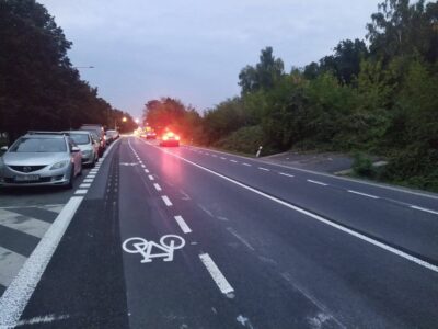Video: Kolbenova v pražském Hloubětíně získala ochranné cyklopruhy