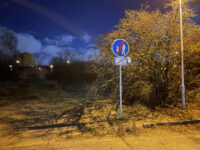 Pěšina z ulice Starochodovská