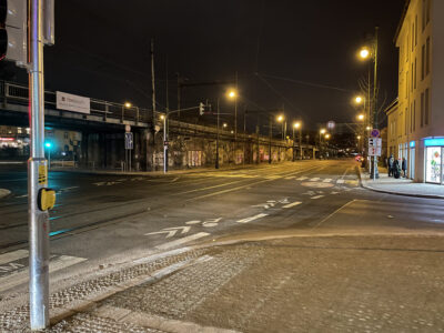 Obnovená křižovatka u Výtoně má více místa pro pěší i cyklisty