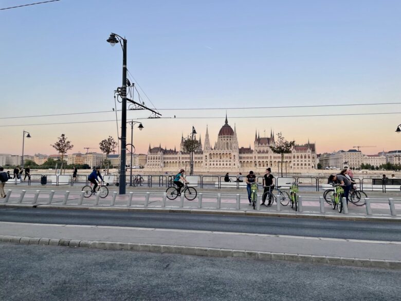 Budapešť na kole