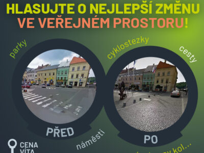 Cena Víta Brandy: hlasujte pro projekty, které změnily česká města k lepšímu