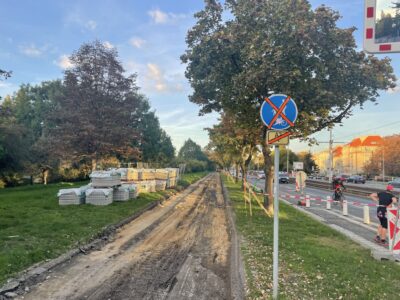 Praha zahájila rekonstrukci cyklostezky A2 v Podolí