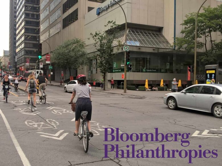 Bloomberg Philanthropies podpoří výstavbu kvalitní cyklistické infrastruktury v deseti městech