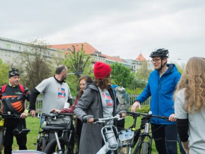 Začala květnová výzva Do práce na kole, zahájení se zúčastnil ministr Kupka