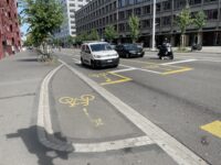 Oddělené stezky jsou občas součástí řešení „malované