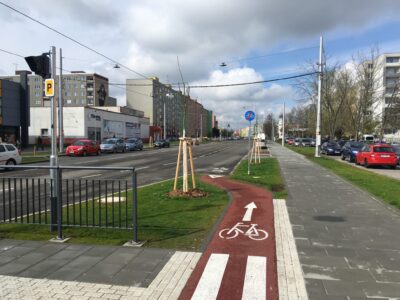 Komentář: bída cyklostezek podél olomoucké Zikovy