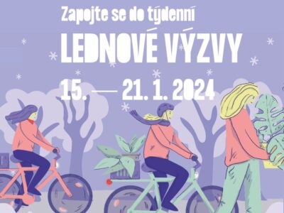 Lednová výzva Do práce na kole startuje již pošesté