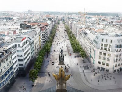 What will the new Wenceslas Square be like for bicycles?