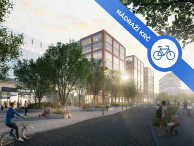 Metro D: Krč Station and cycling transport