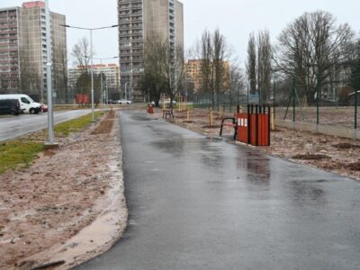 Hradec Králové dokončil cyklostezku k areálu DTJ, včetně nájezdu z Jungmannovy