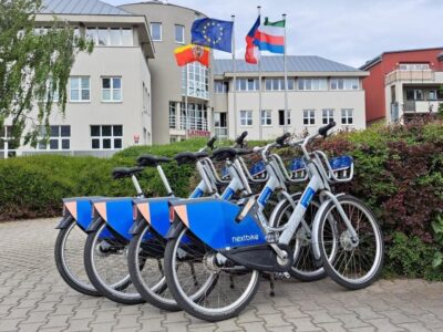 Prague 22 has launched bike sharing, with the first 15 minutes free