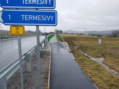 The sidewalk across the Havlíčkův Brod ring road will be retrospectively legalized