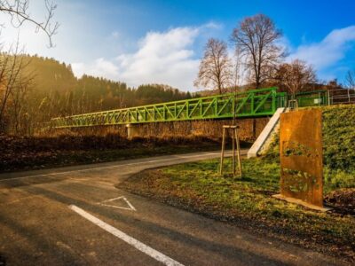 Mezi Lužnou a Valašskými Příkazy je nový úsek cyklostezky Bevlava