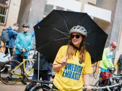 In Pictures: The World Bike Ride passed through Prague on Sunday