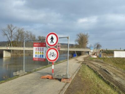 Closure of the cyclepath near Napajedla continues to cause complications
